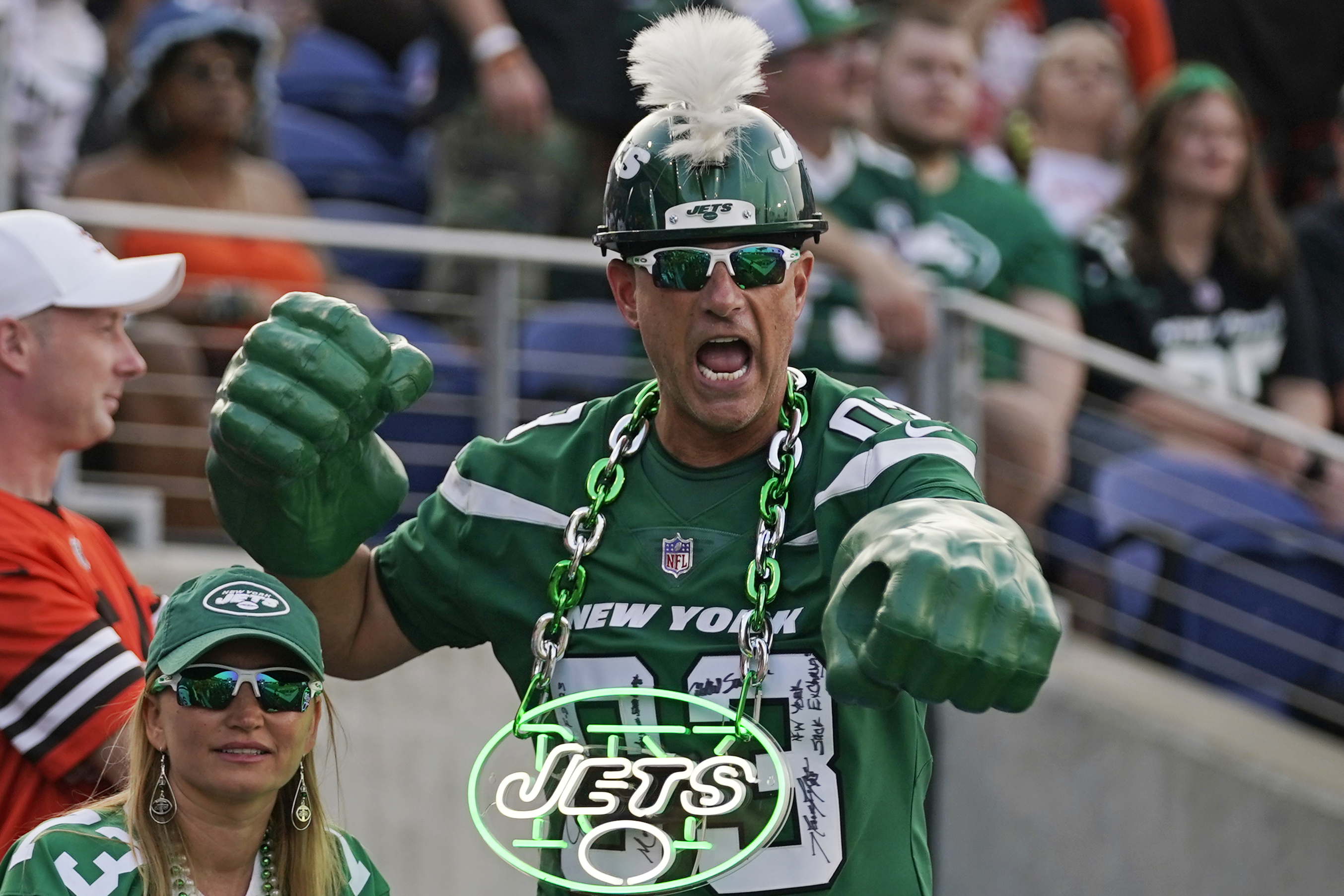 Canton, Ohio, USA. 3rd Aug, 2023. Zach Wilson #2 during the New York Jets  vs Cleveland Browns game in Canton, Ohio. Jason Pohuski/CSM/Alamy Live News  Stock Photo - Alamy