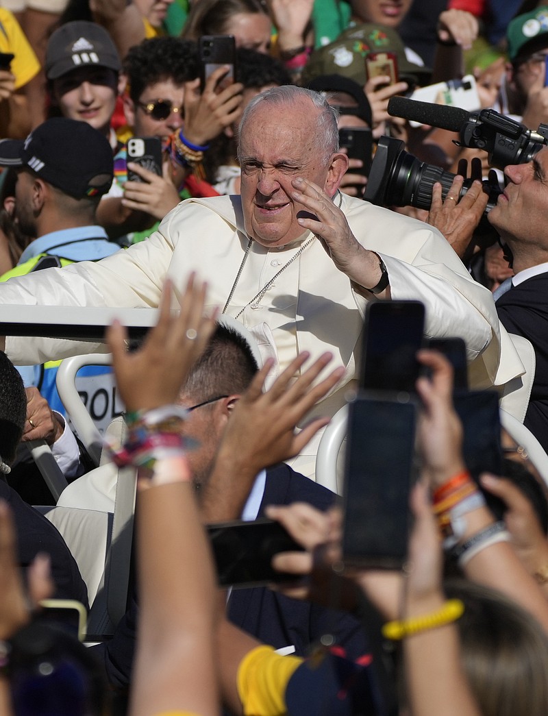 pope francis visit lisbon