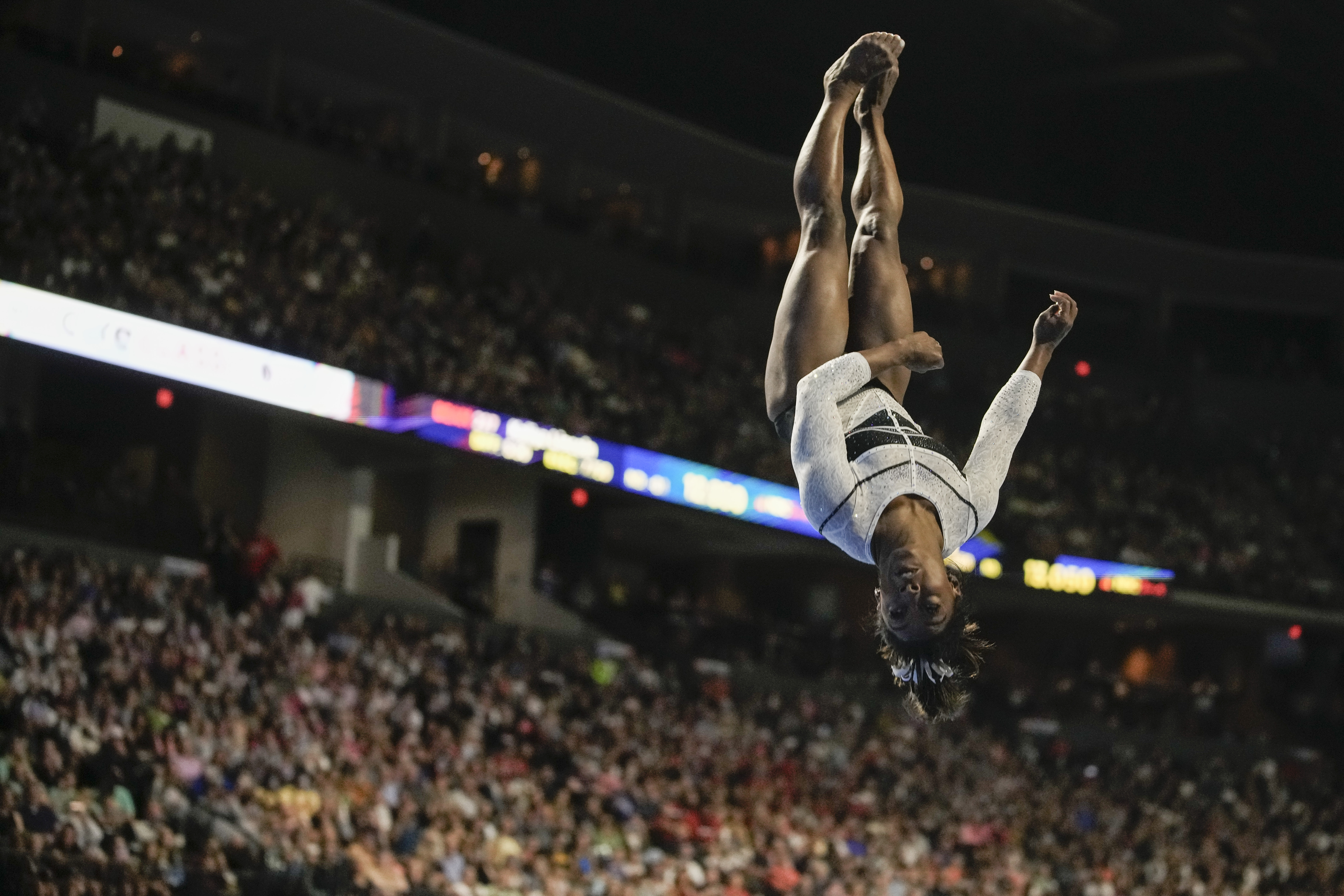 Biles tries to enjoy the moment after two-year break - Vimarsana News