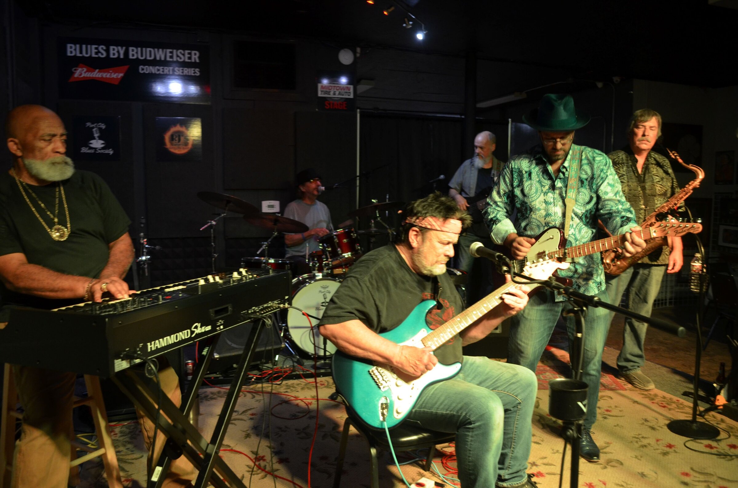 Fonky Donkey gives it their all at blues show