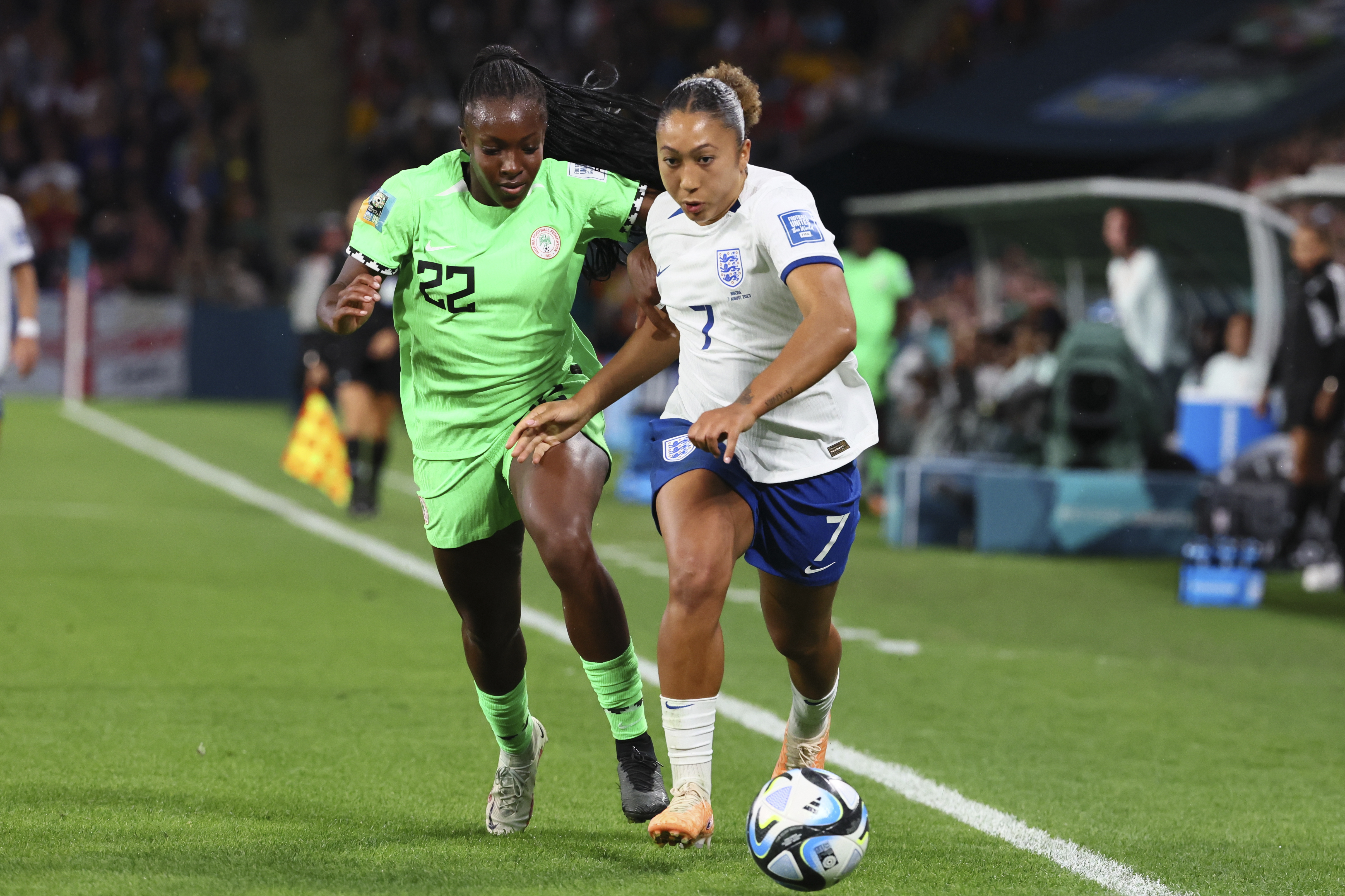 England advances in Women's World Cup by edging Nigeria after James red card - Vimarsana News