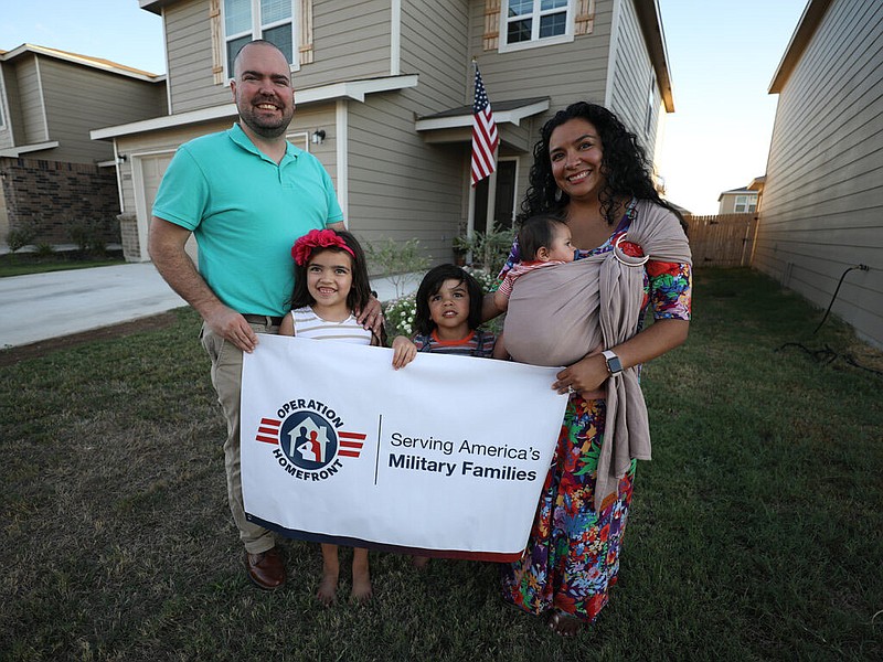 Michael and Michelle Crouse were able to spend a few years working on lowering debt and bolstering their savings because of the Transitional Housing for Veterans program.

(Courtesy photo)