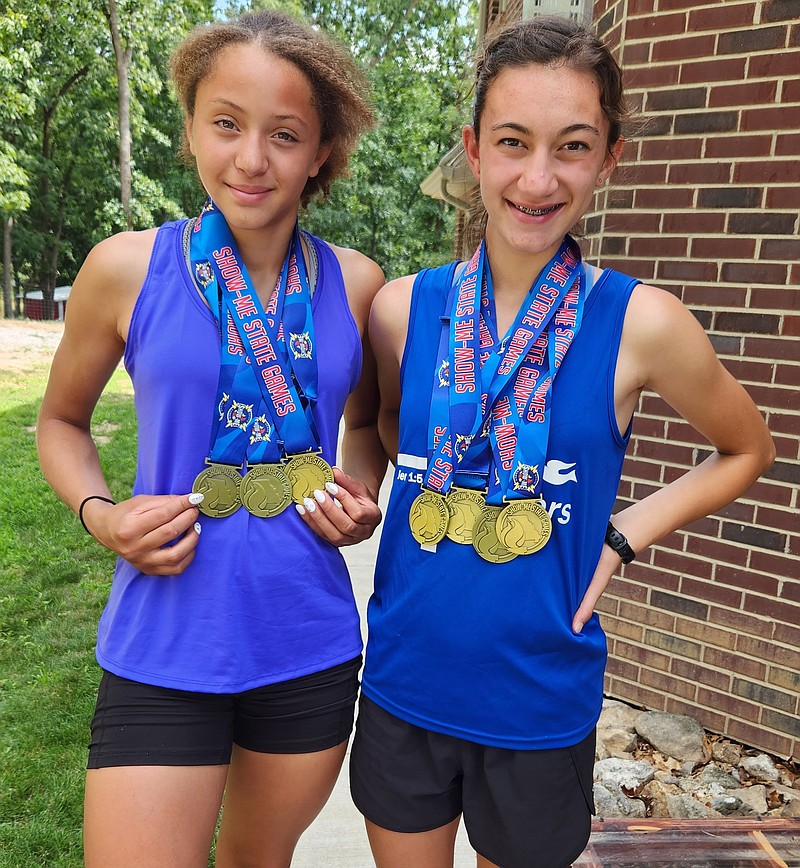 Frank Sisters make their mark in Junior Olympic Track and Field