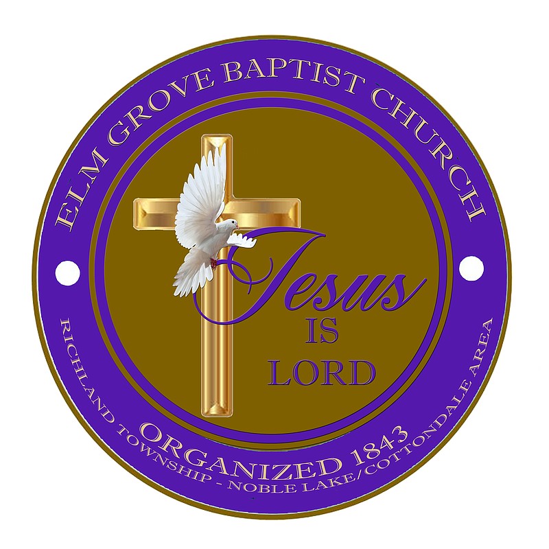 A seal for the Historic Elm Grove Baptist Church. (Special to The Commercial)
