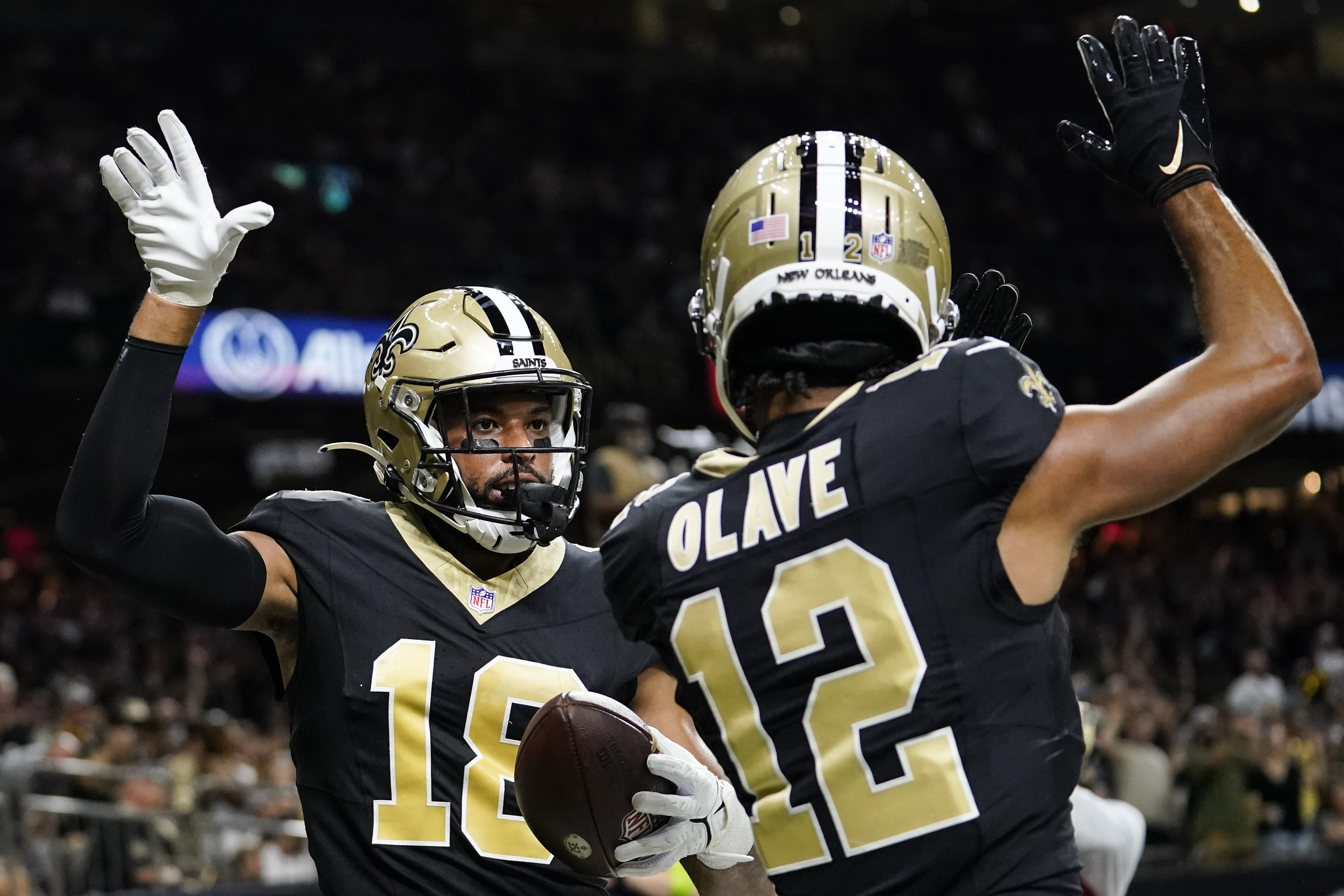 Carr throws TD pass in Saints debut; rookie O'Connell leads Raiders to win