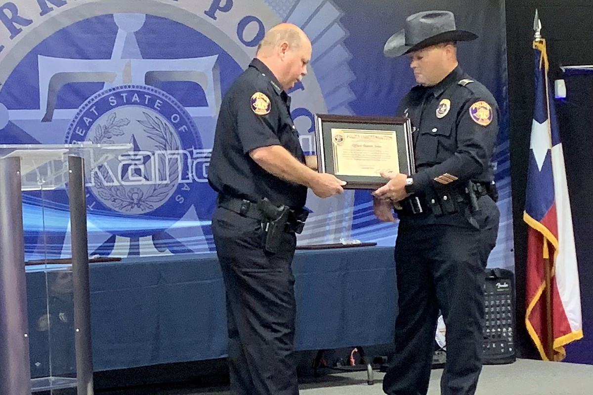 Texarkana Texas Police Department honors officers, civilian employee