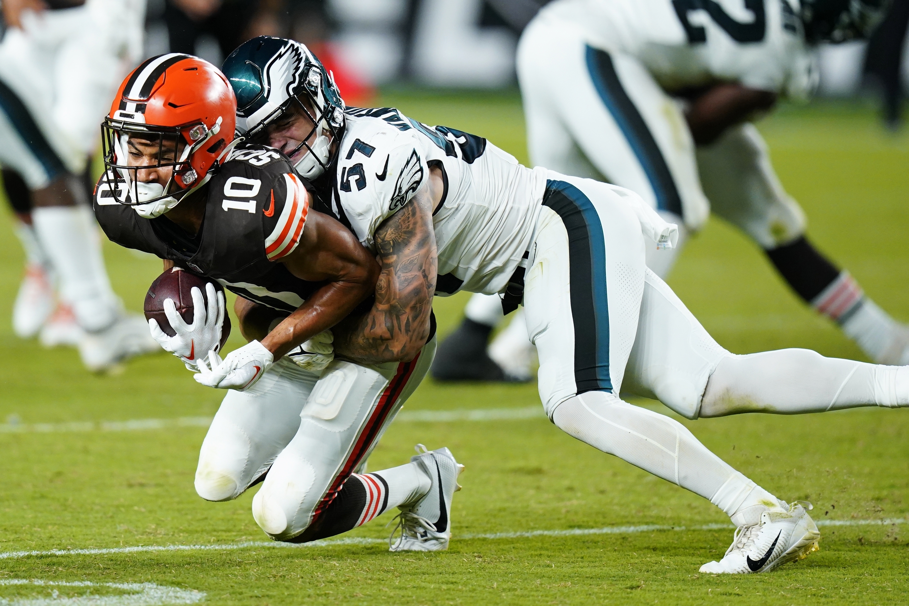 Philadelphia Eagles Tie with Cleveland Browns 18-18 in Preseason, Philly  Hit with Multiple Injuries - Sports Illustrated Philadelphia Eagles News,  Analysis and More