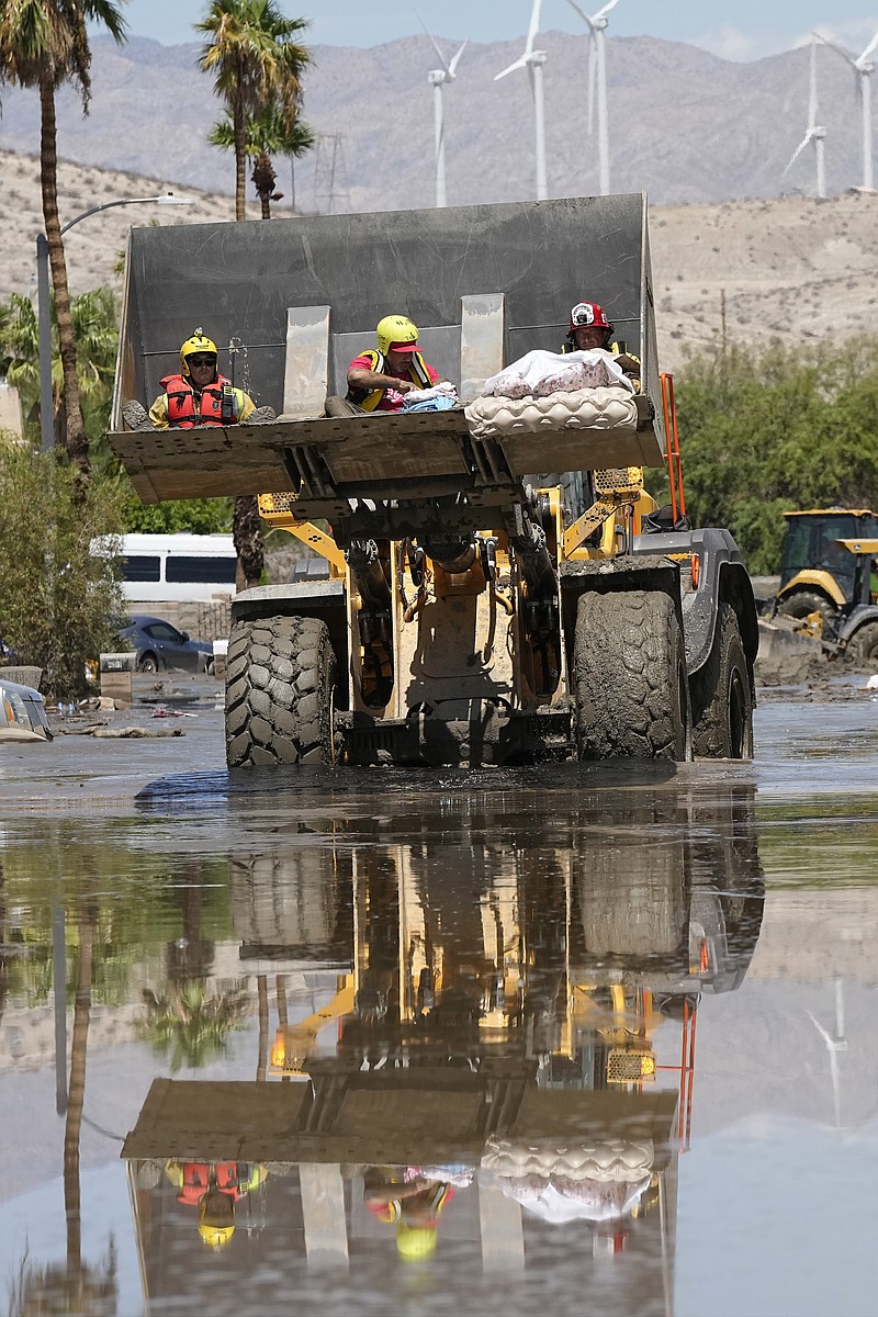 Tropical Storm Hilary moves on from California, leaving a trail of