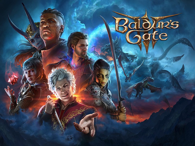 "Baldur's Gate 3" is the latest installment in a story-rich role-playing video game series based on a spinoff of the tabletop Dungeons & Dragons. (Photo courtesy of Larian Studios)