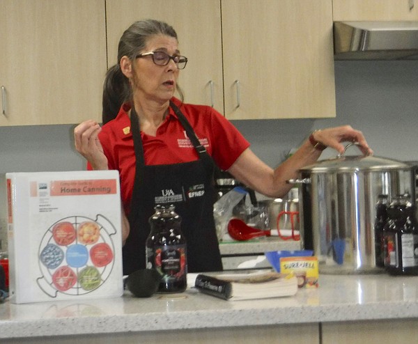 Basics of canning freezing foods shared during librarysponsored event at Gravette Civic Center Basics of canning freezing foods shared during librarysponsored event at Gravette Civic Center