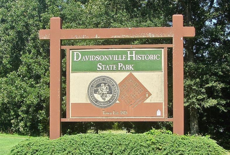 ARKANSAS SIGHTSEEING Davidsonville Historic State Park sits on the