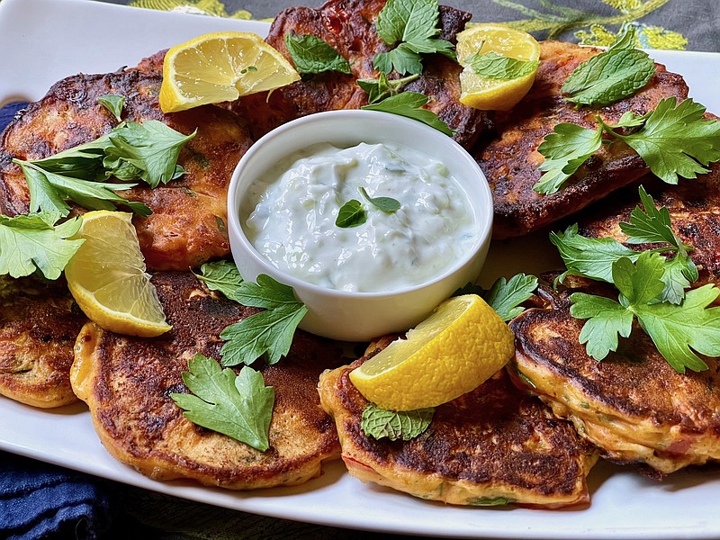 FRONT BURNER: With fresh herbs and tangy tzatziki, these tomato-feta  fritters make a memorable meal | The Arkansas Democrat-Gazette - Arkansas'  Best News Source