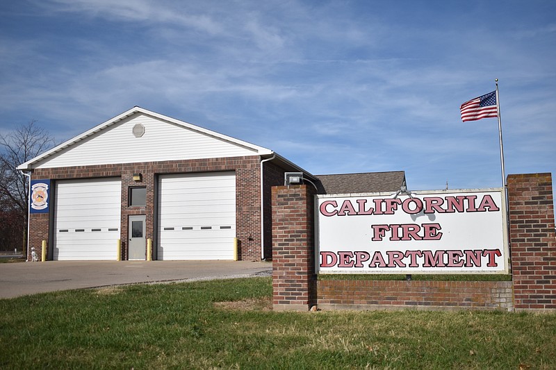 Democrat photo/Garrett Fuller — The California Fire Department station is seen Nov. 7, 2022, in California, Missouri.