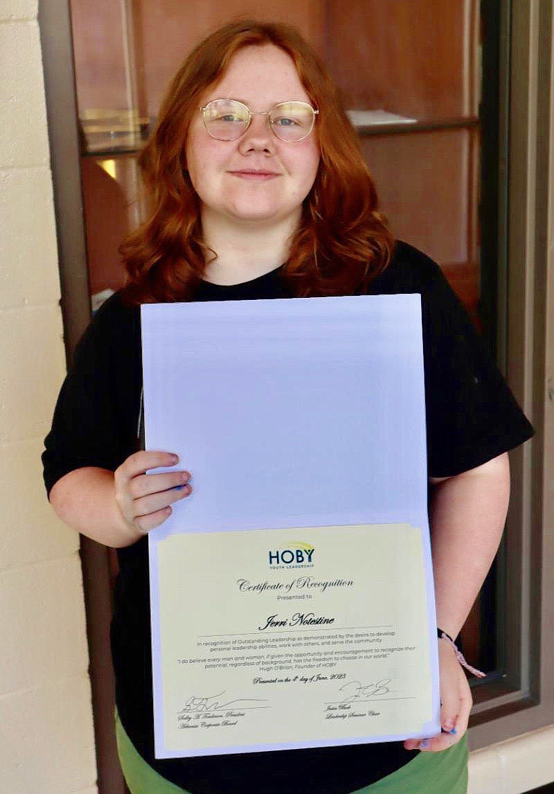 Gravette junior attends HOBY seminar Westside Eagle Observer