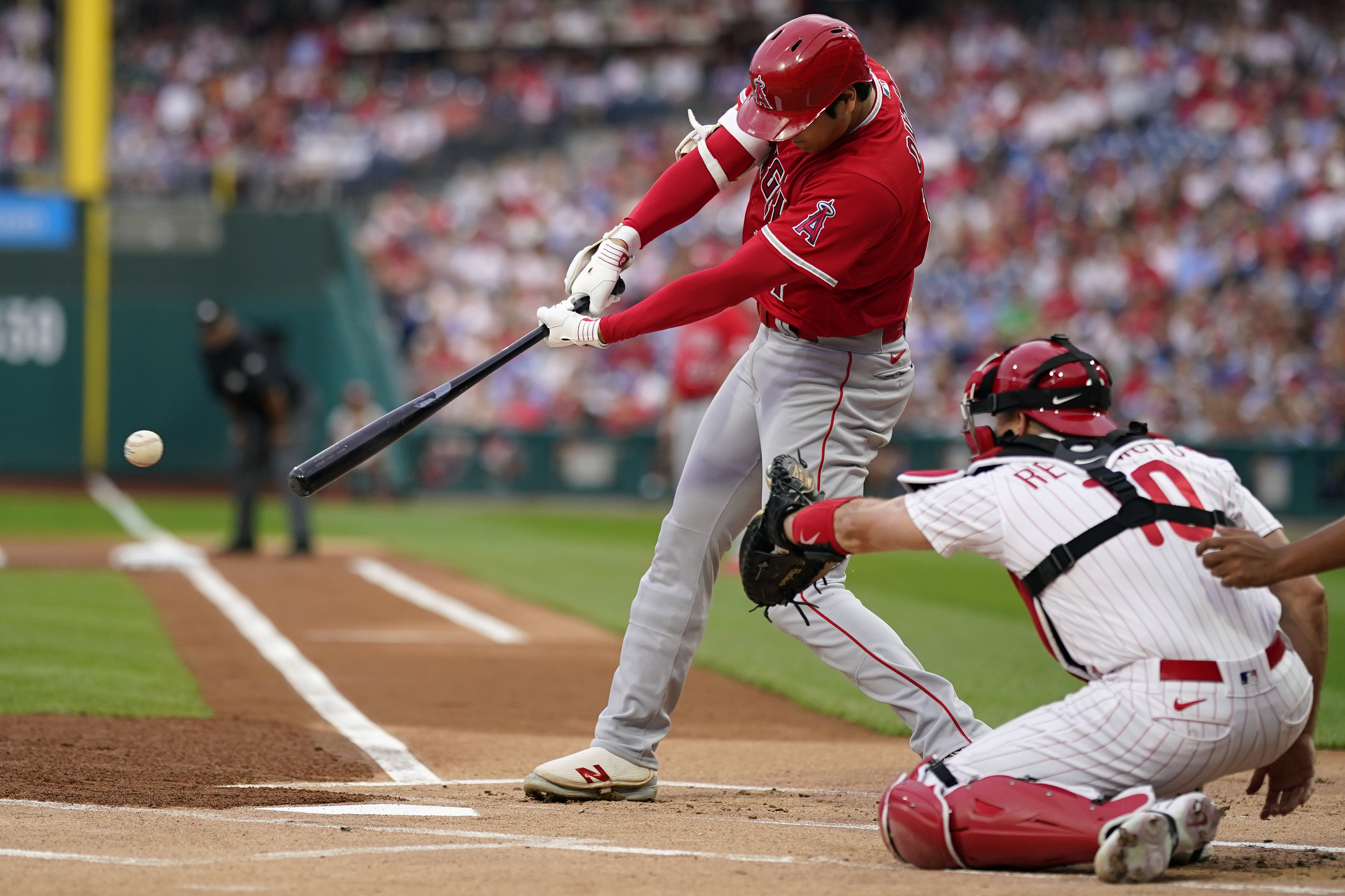 Trea Turner of the Philadelphia Phillies bats in the fourth inning in  2023