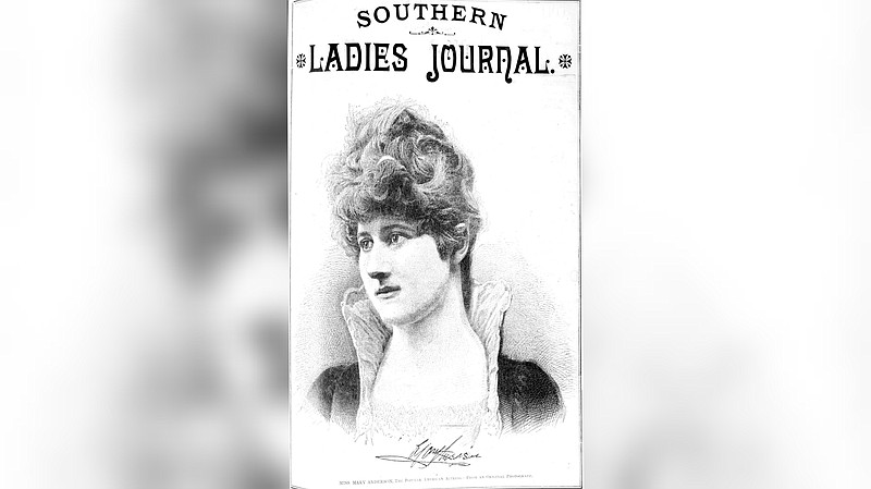 Front page of the Little Rock (Pulaski County) Southern Ladies Journal; April 17, 1886
(Courtesy of Library of Congress Prints and Photographs Division)