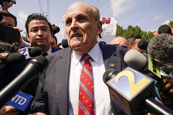 Judge holds Giuliani liable in defamation lawsuit Judge holds Giuliani liable in defamation lawsuit