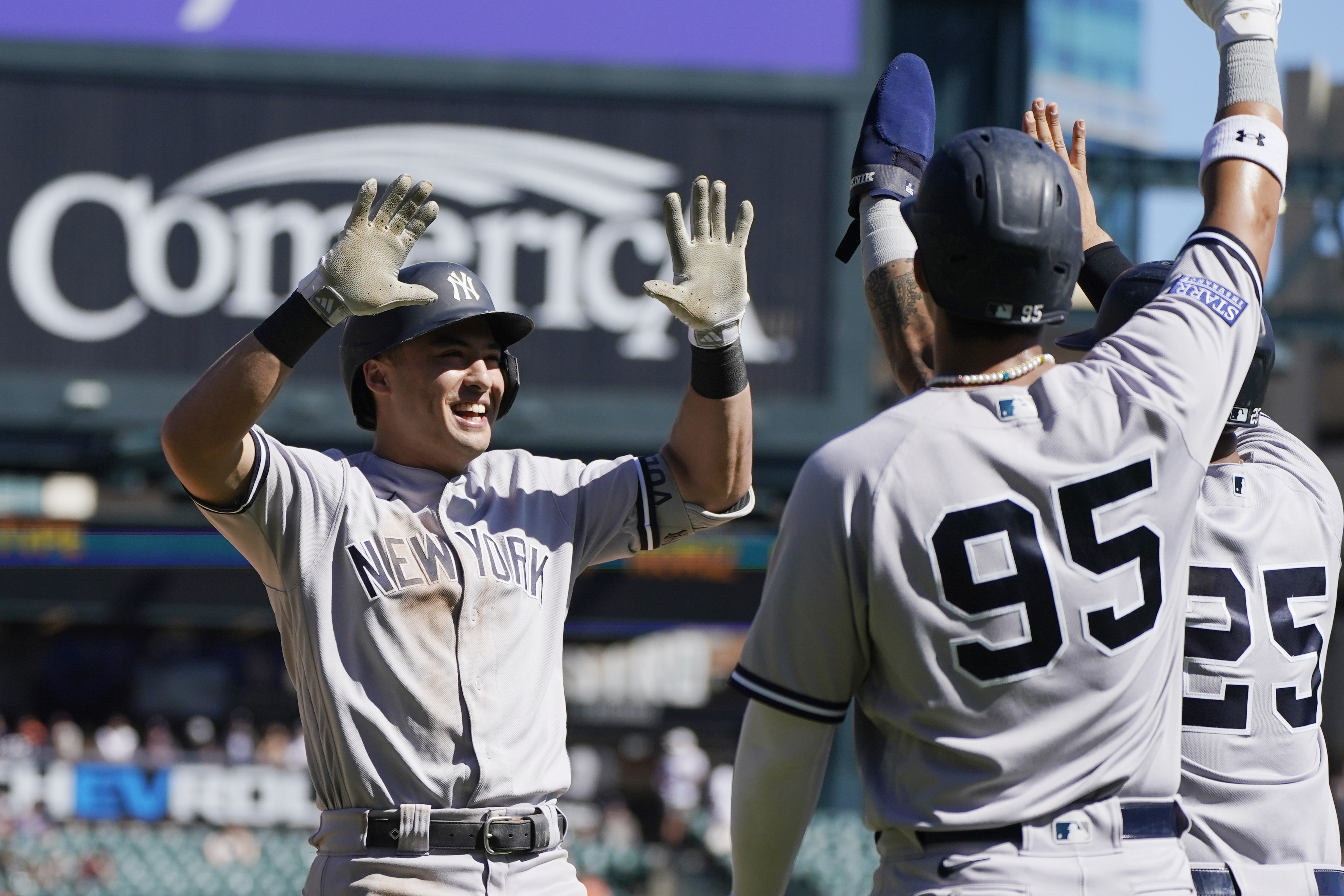 Yankees' Anthony Volpe excels after batting stance tip, and