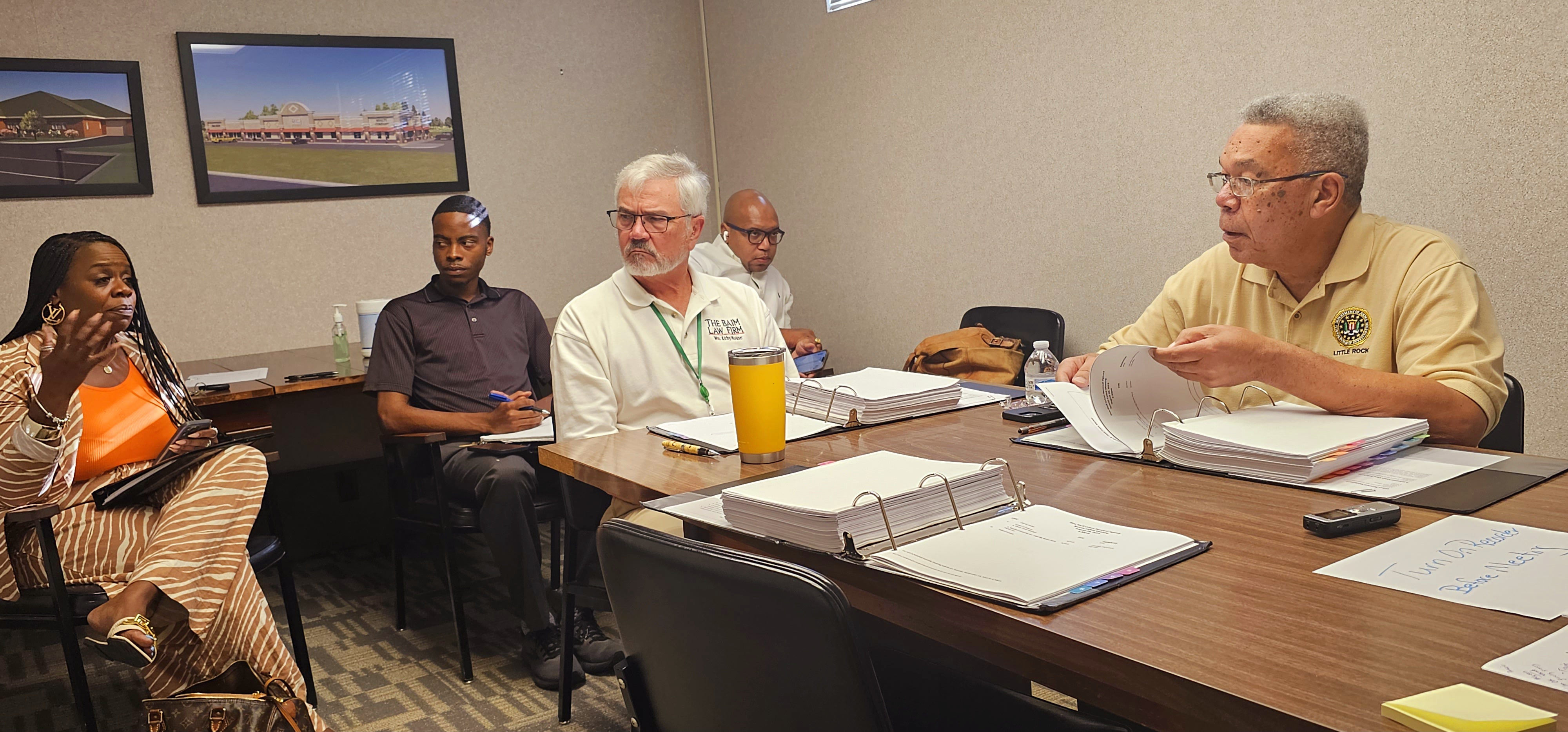 Letter of intent approved by Pine Bluff Urban Renewal Agency for grocery store
