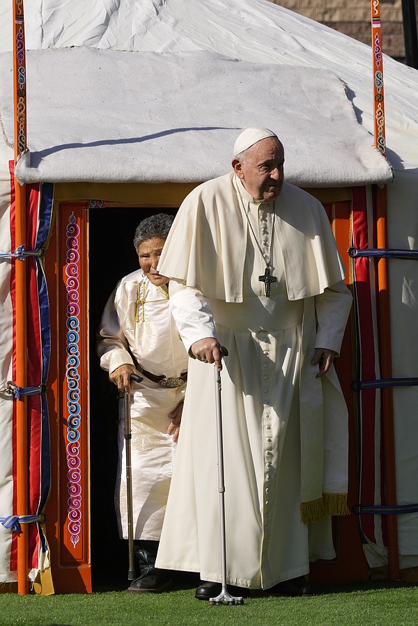 Pope praises religious liberty in Mongolia - Vimarsana News
