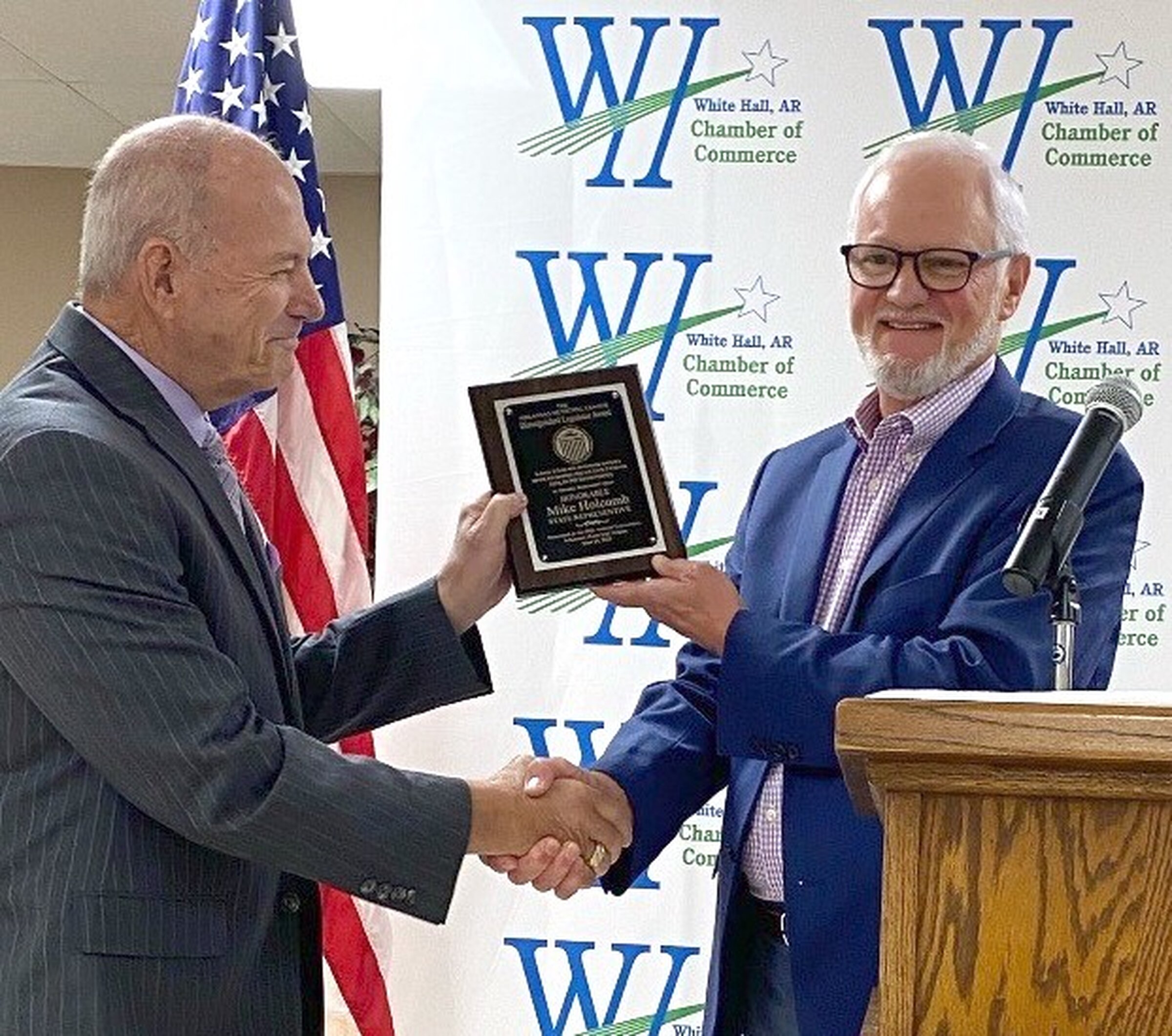 State Rep. Holcomb honored