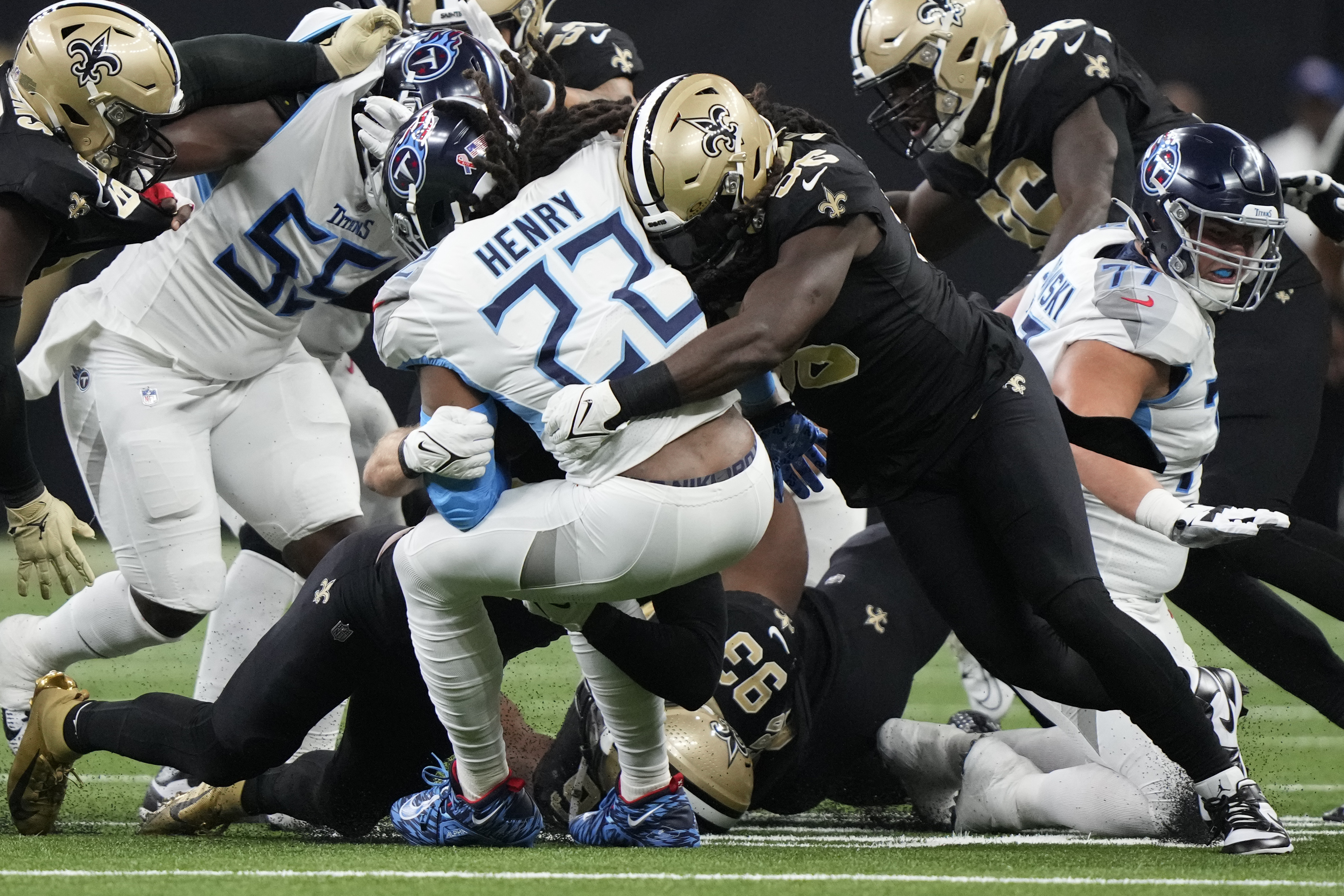 New Orleans Saints vs Tennessee Titans on September 10, 2023