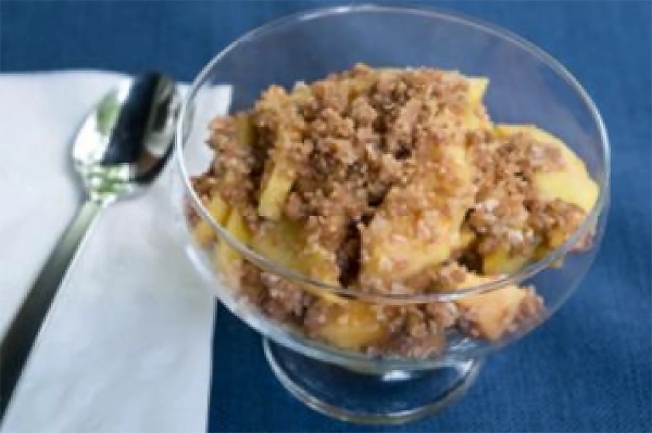 Peach crisp makes the most of season