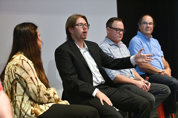 University of Arkansas students faculty discuss uses of AI such as ChatGPT during event in Fayetteville University of Arkansas students faculty discuss uses of AI such as ChatGPT during event in Fayetteville