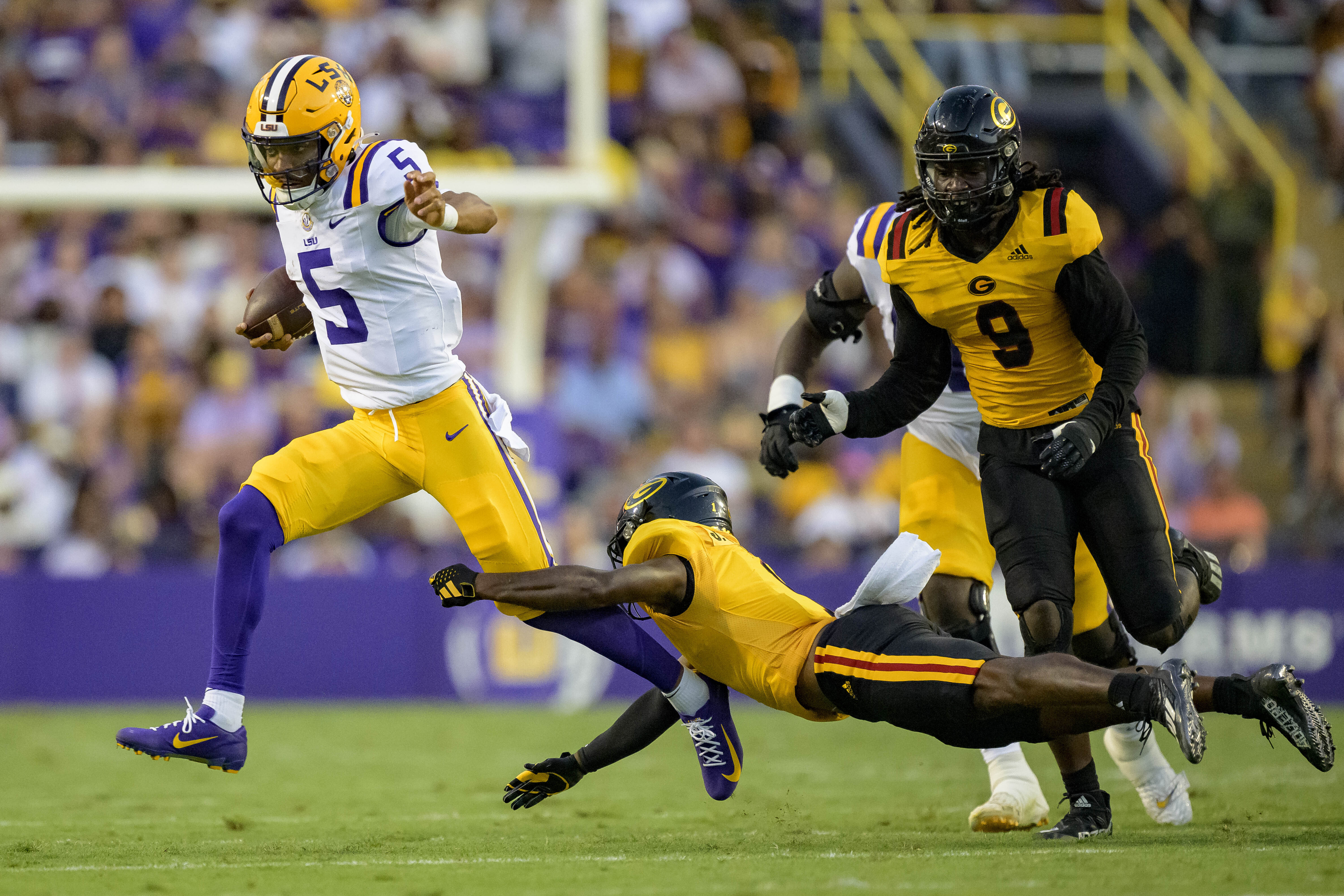 No. 20 LSU postpones game against Grambling due to weather