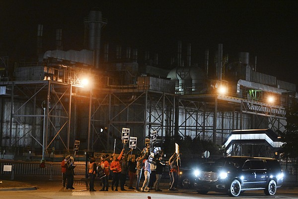 Workers strike at all three Detroit automakers Workers strike at all three Detroit automakers