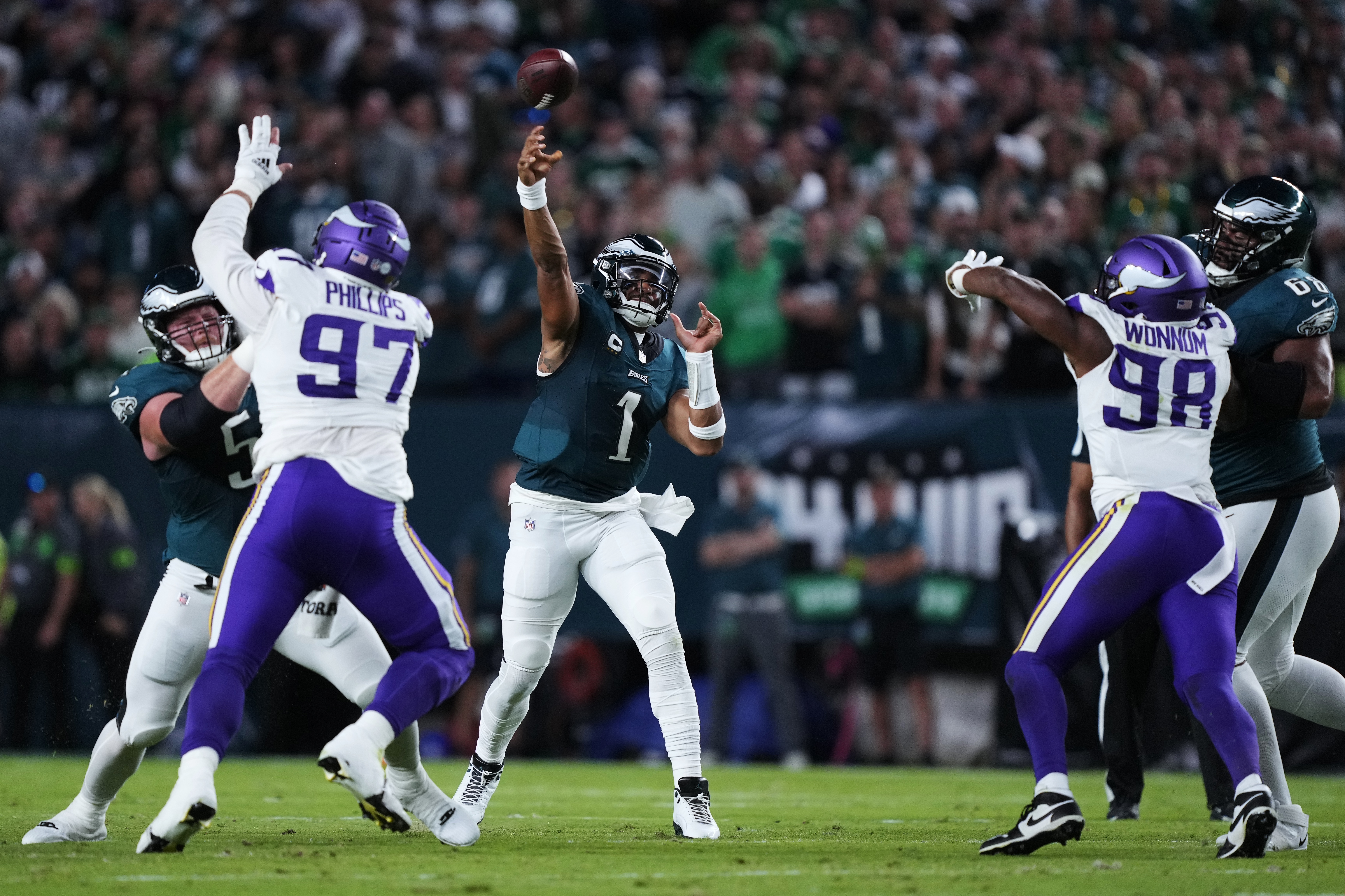 Highlight] Today marks 82 days until the 2023 NFL Season Starts! Let's  remember this 82 yard touchdown run by Miles Sanders against the Saints  back in 2020. The Eagles in Jalen Hurts