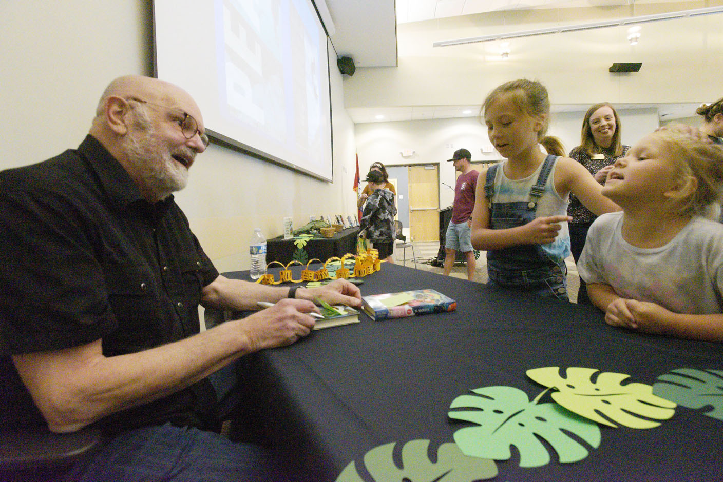 NYTimes Bestselling author Roland Smith encourages young people with