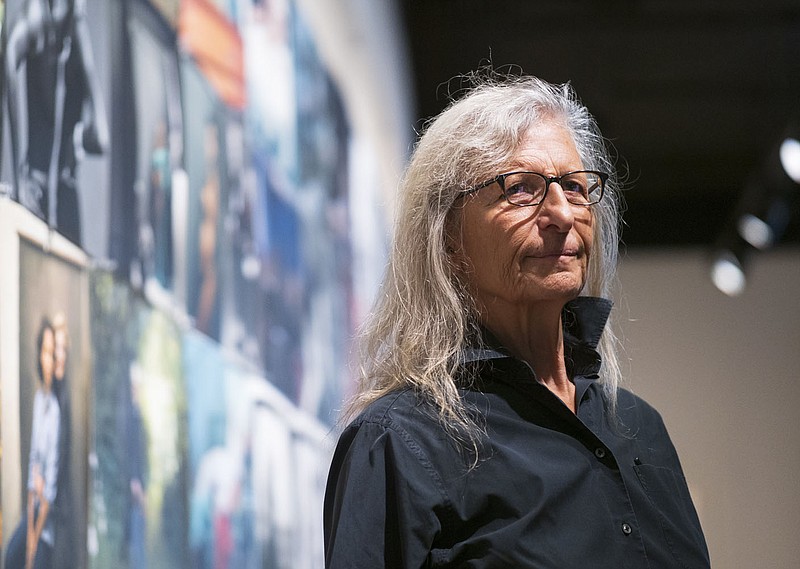In 1991, Annie Leibovitz became the first female artist to have a solo show at the National Portrait Gallery in Washington, D.C. She has received many honors, including lifetime achievement awards from the International Center of Photography and the Académie des beaux-arts in Paris. She was designated a living legend by the Library of Congress.

(NWA Democrat-Gazette/Charlie Kaijo)