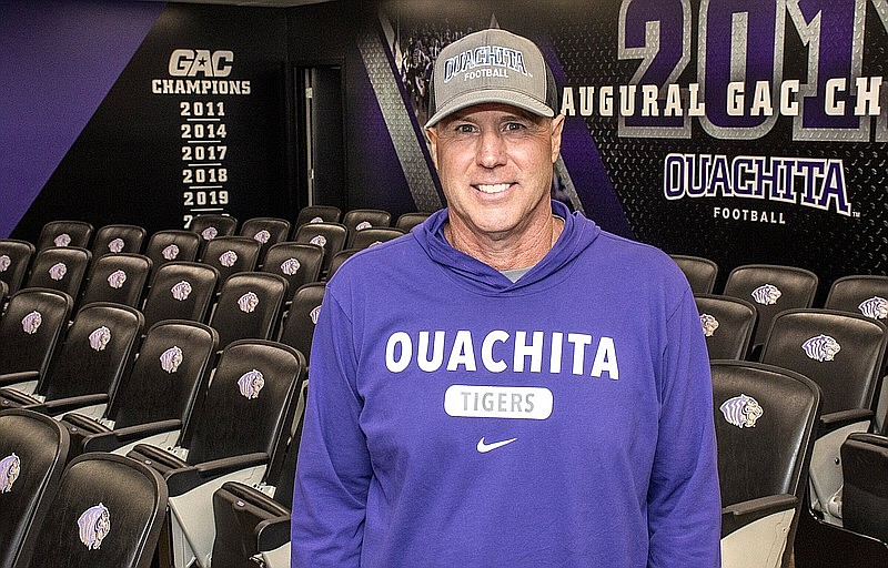 “We have some great players, but our great players want to be at Ouachita, they want to get a degree. They know that football will end. I think thats the key. What does football do for you when its over? Its teaching you those life skills to go be the best you can be. Thats really what Im looking for.” - Todd Knight (Arkansas Democrat-Gazette/Cary Jenkins)