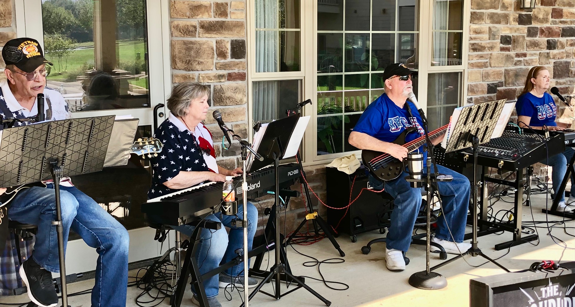 Primrose residents enjoy Shriners cars, barbecue