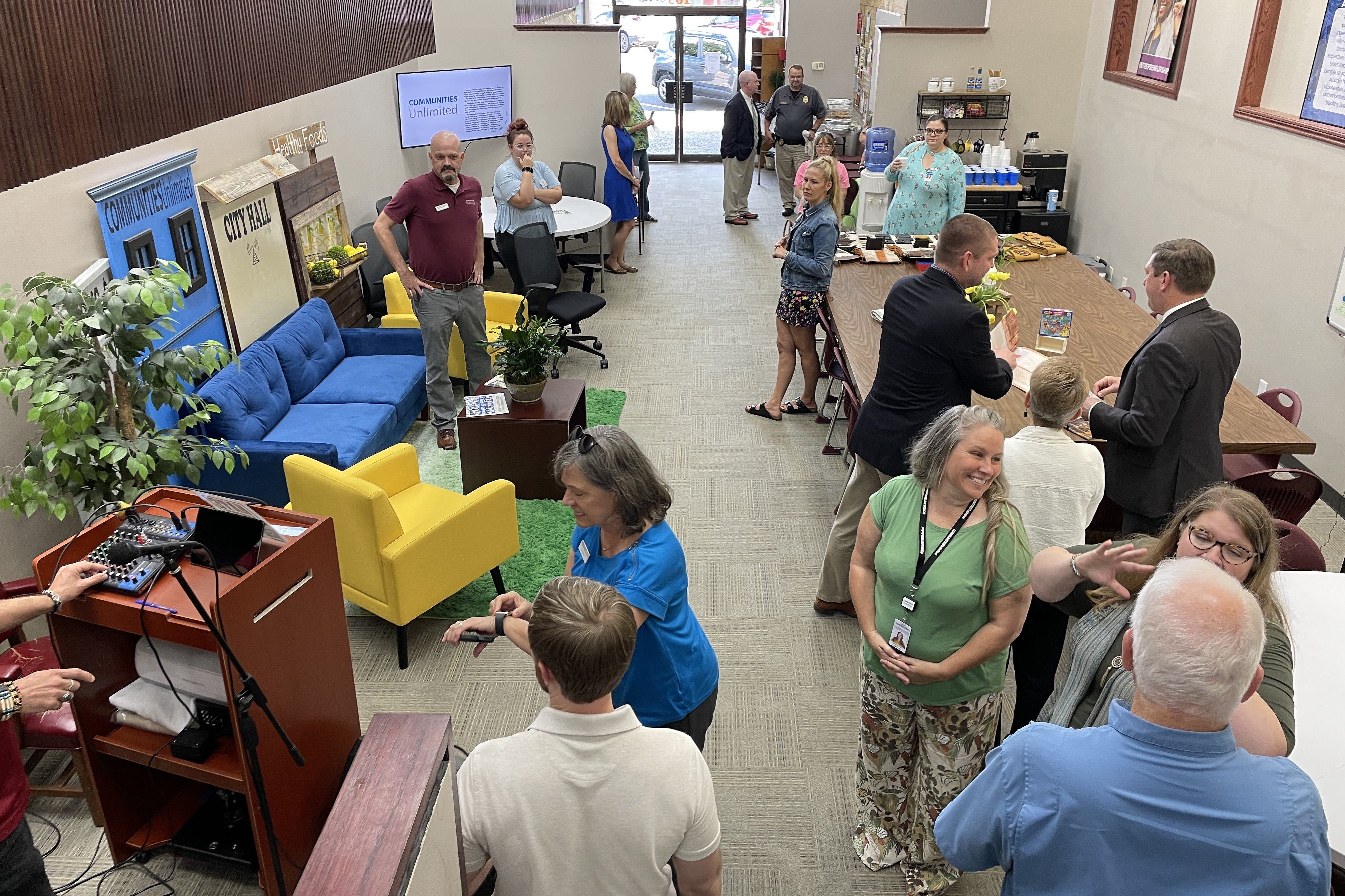 PHOTO & PODCAST | Communities Unlimited grand opening - Vimarsana News