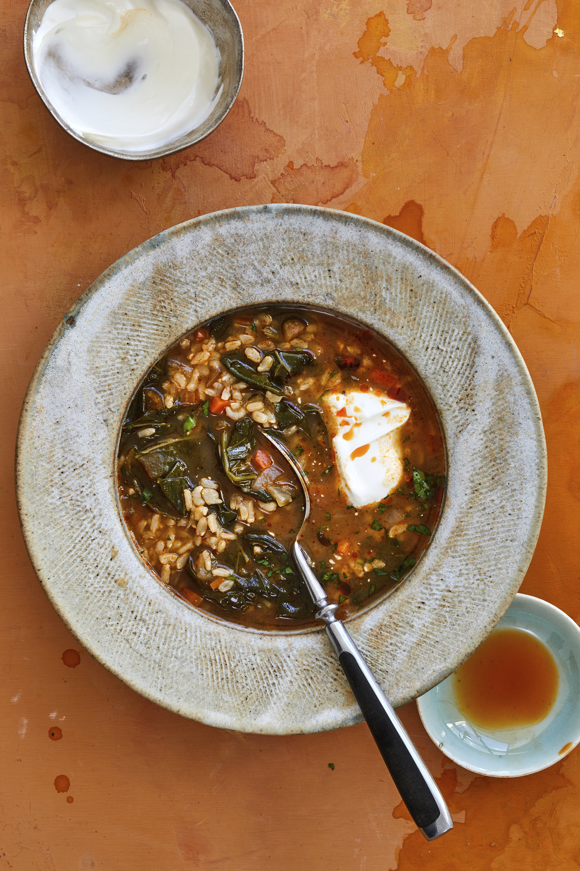 JJ Johnson's recipe for Collard Greens and Rice Soup - Vimarsana News