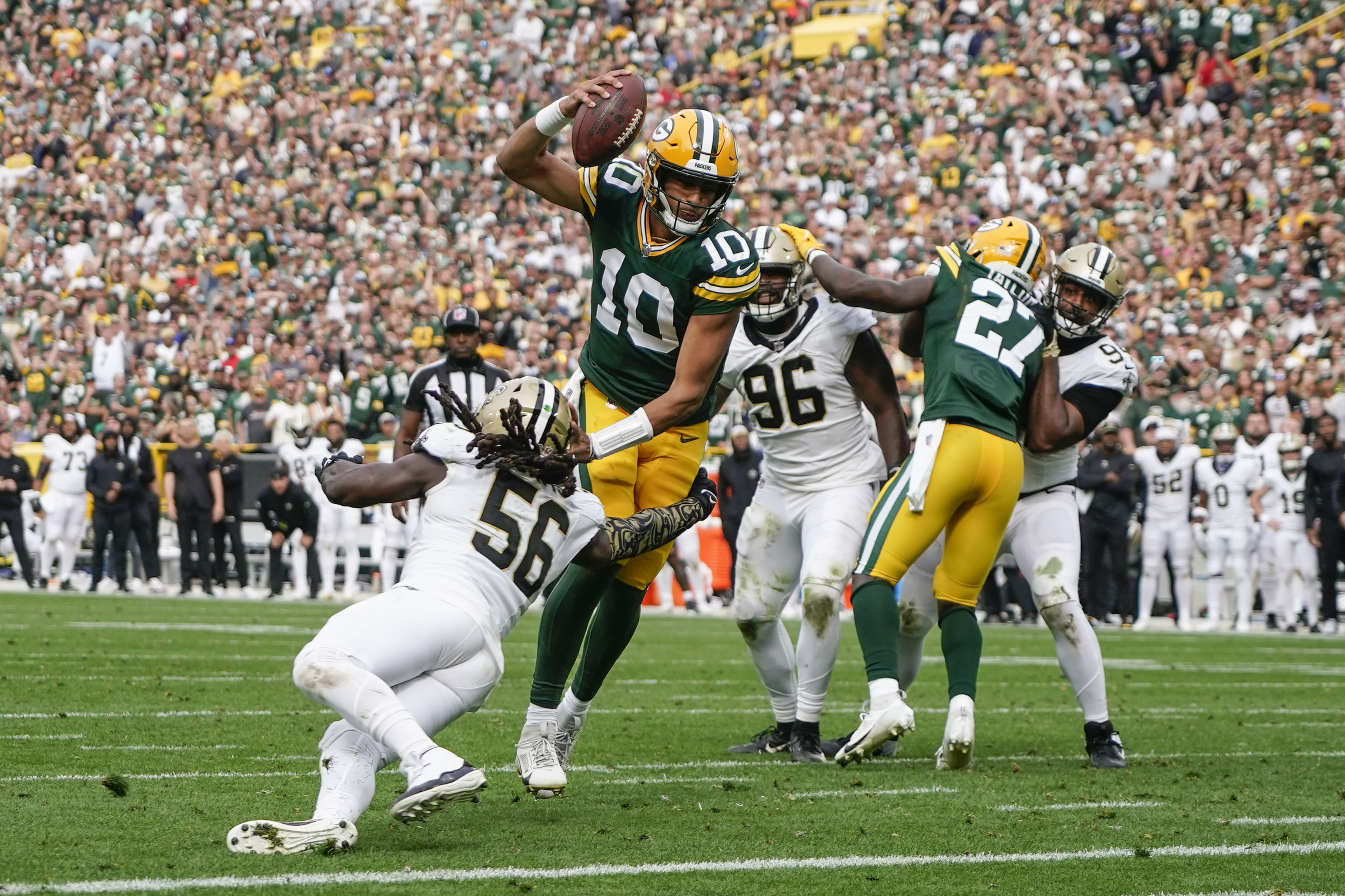 What time and channel is the Packers game today, Sept. 24?