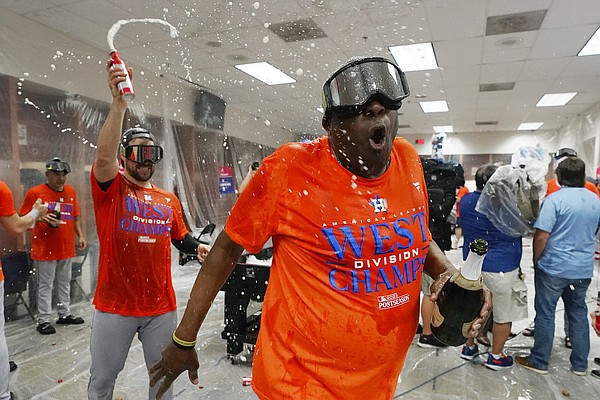 Astros clinch AL West for second consecutive year after A's fall to  Mariners on walk-off