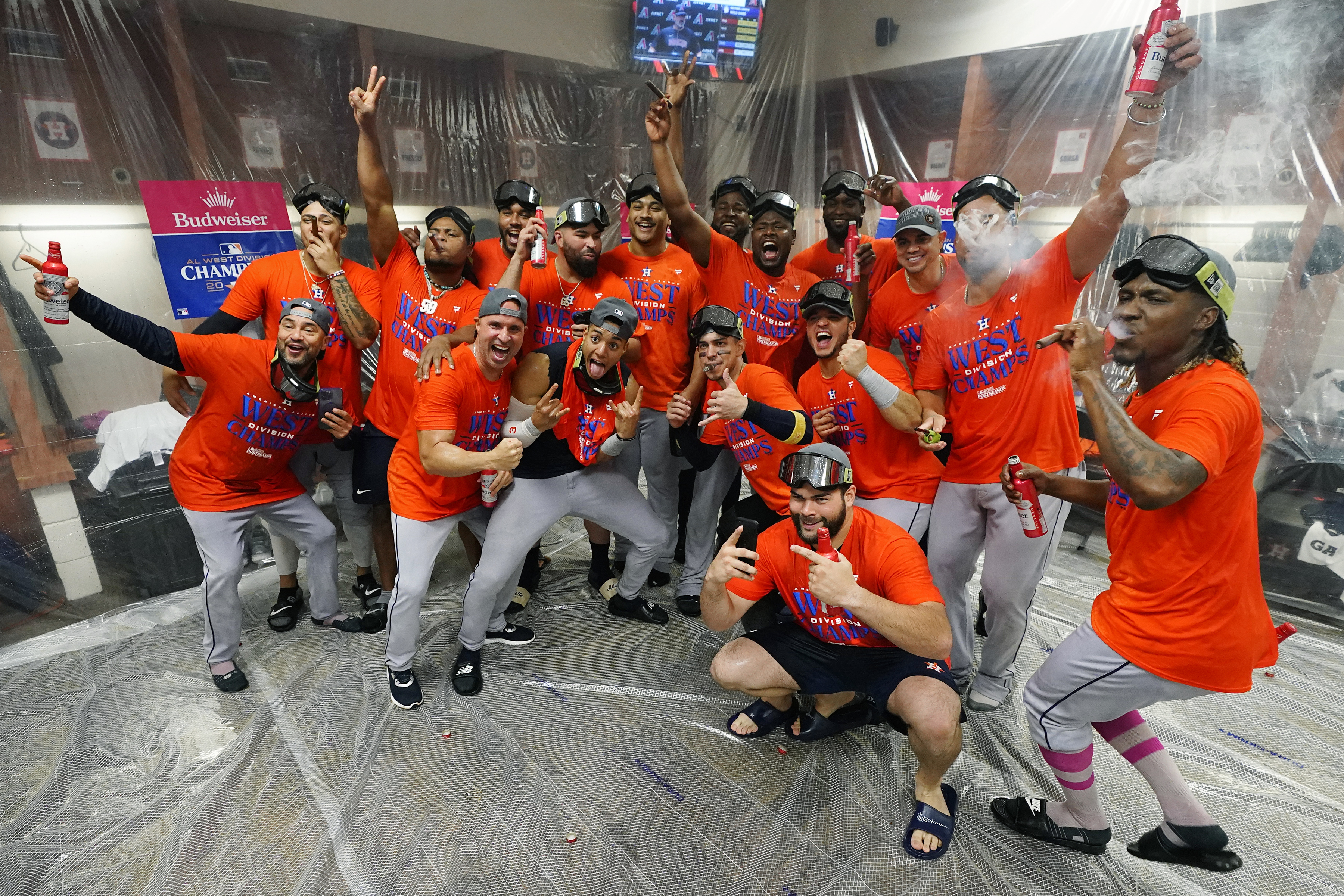 Astros clinch 2023 AL West title