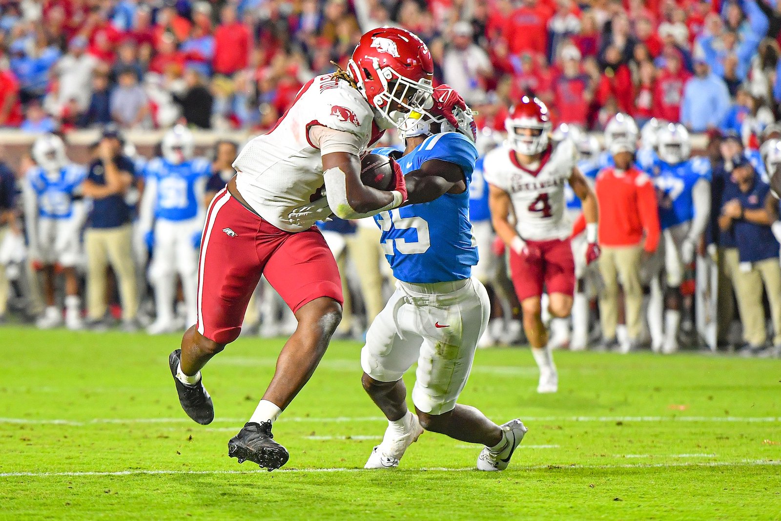 Hog tight end shines in defeat - Vimarsana News