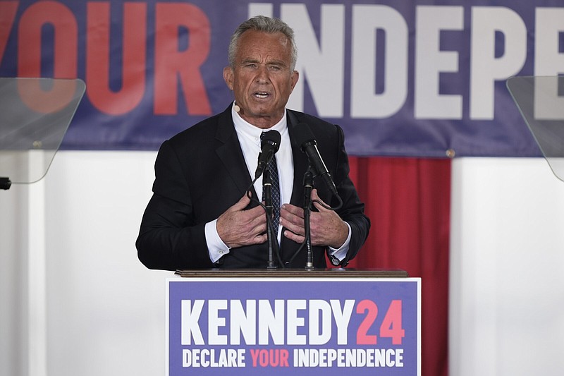 RFK Jr. launches independent presidential bid | The Arkansas Democrat ...