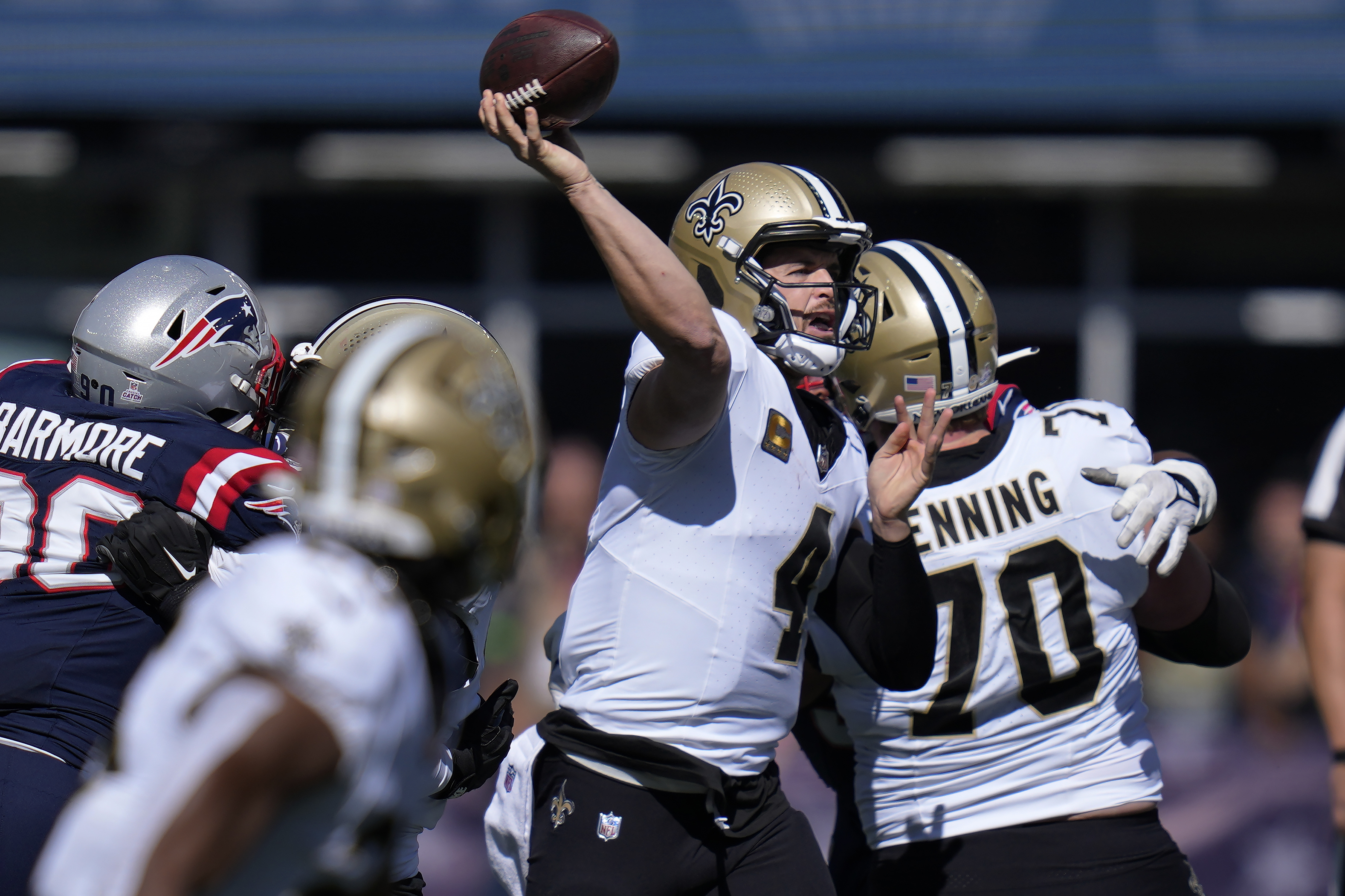 Saints, Derek Carr Struggle In Loss to Bucs