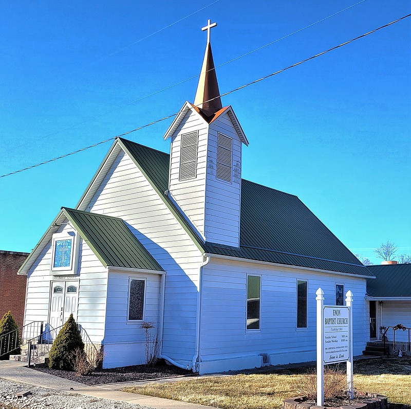 Church, bank building are surviving anchors of Moniteau County town