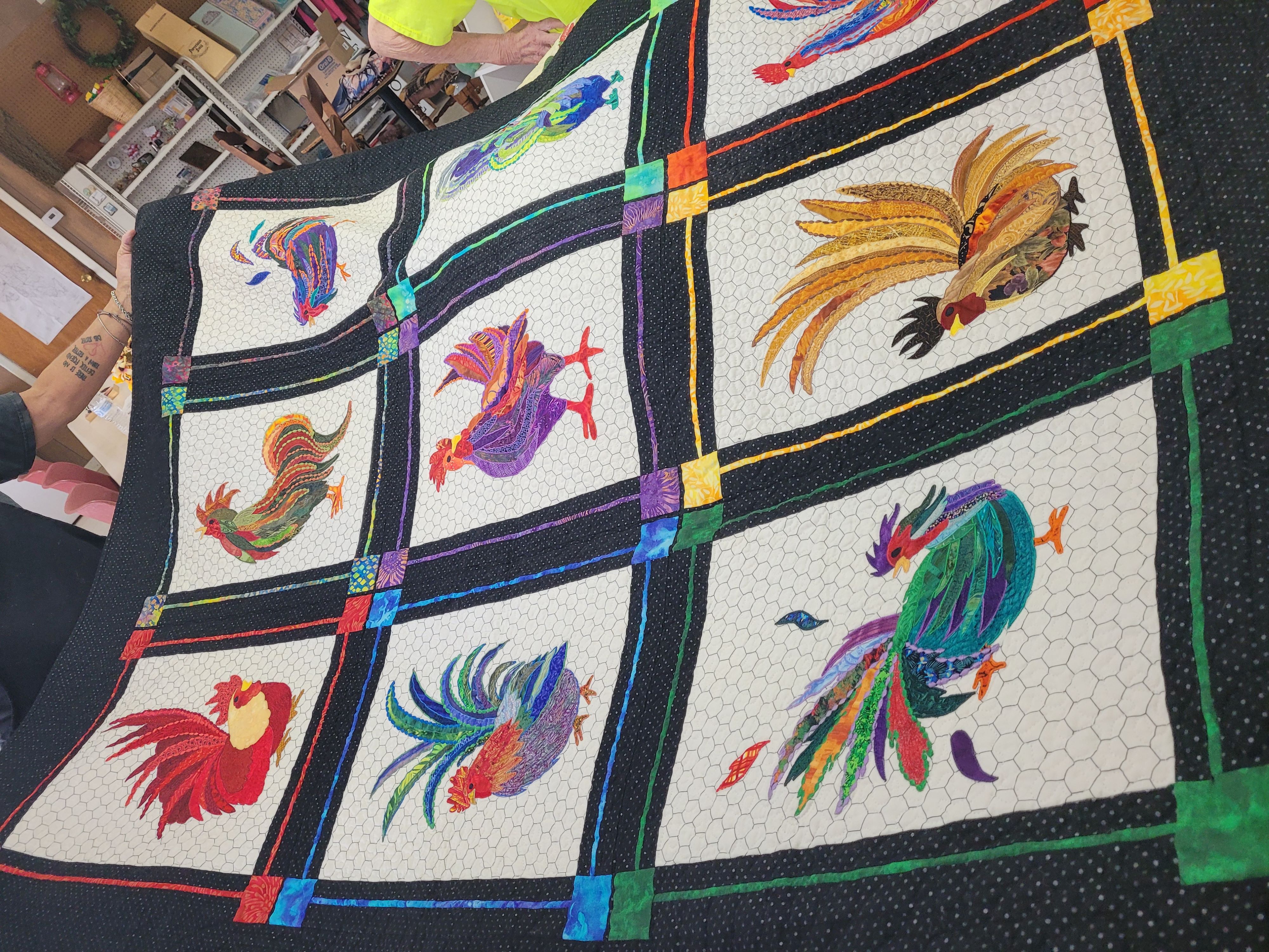 Club News: Grand Prairie quilters hold meeting, potluck