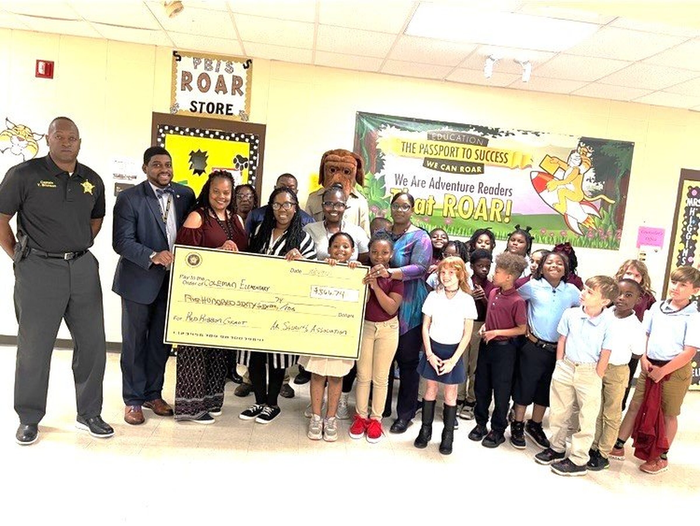 Coleman Elementary receives Red Ribbon grant