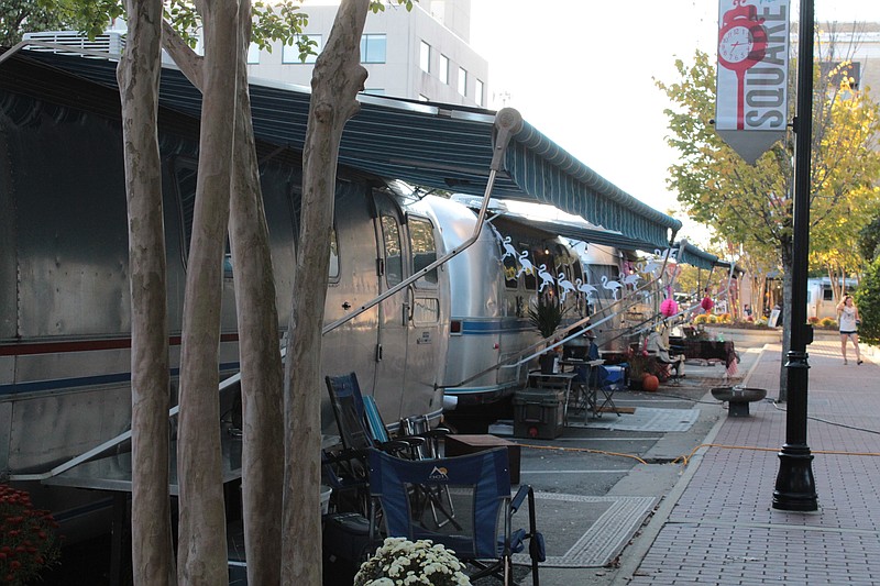 Airstreams will once again line the streets of downtown El Dorado, starting Thursday with the sixth-annual Airstreams on the Square event. (News-Times file)