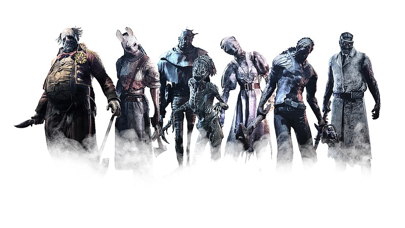 In “Dead by Daylight,” four players take on the role of Survivors to elude the player who takes on the role of the Killer, whose 33 options include these charmers.
(Photo courtesy of Behaviour Interactive)