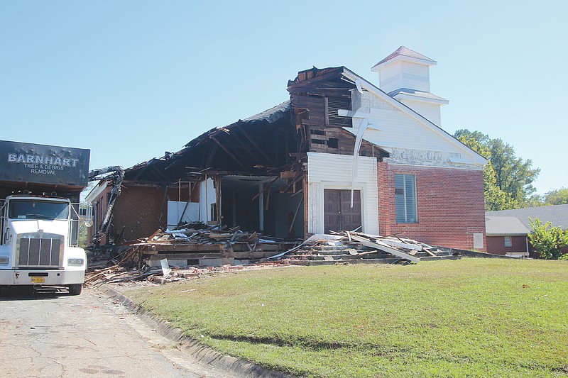 Bethlehem Baptist Church brings down old sanctuary built in 1907 ...