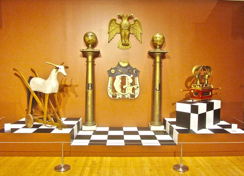 Masonic Chess Board 